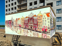 Голландский квартал «Янила Кантри» украсит новое граффити