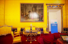 Восстанволен Лионский зал Екатерининского дворца